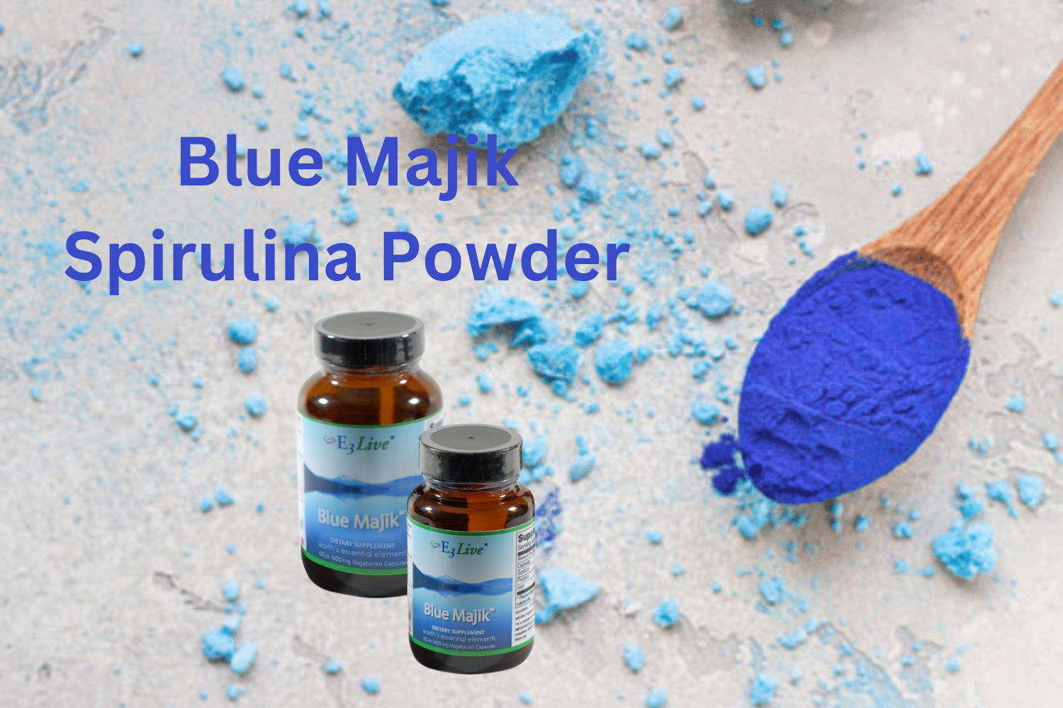 Blue Majik Spirulina Powder