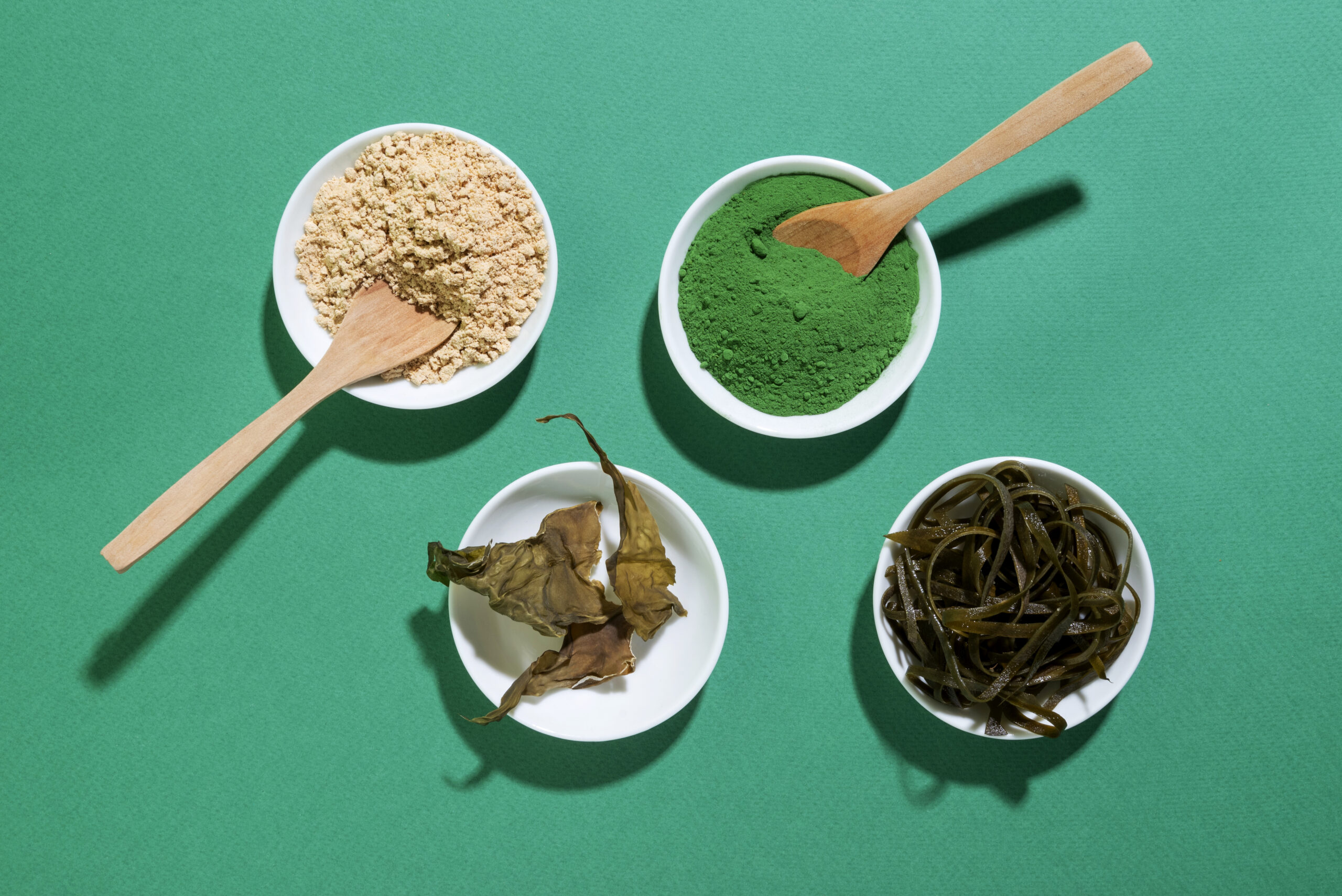 Spirulina and Chlorella