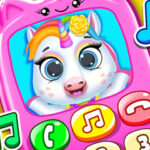 Baby Princess Unicorn Mobile Phone Free Unblocked Games